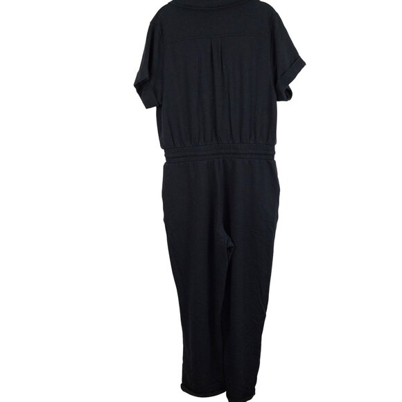 525 America Black Size M Distressed Wash Utility Jumpsuit Revolve - Picture 6 of 15